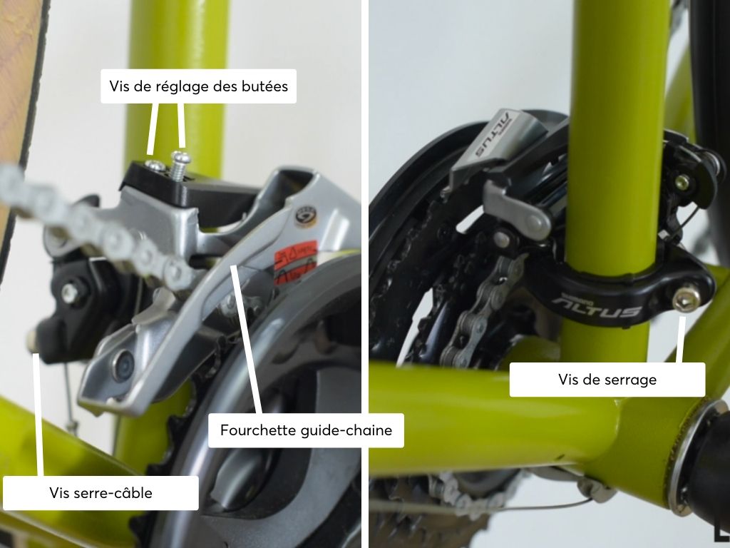 Derailleur electrique velo online route