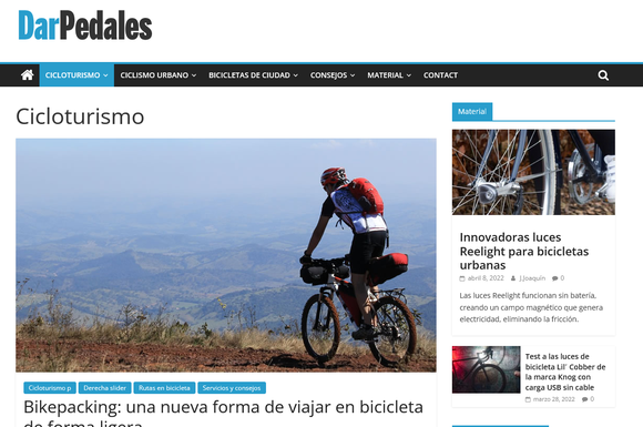 Blog espagnol DARPEDALES