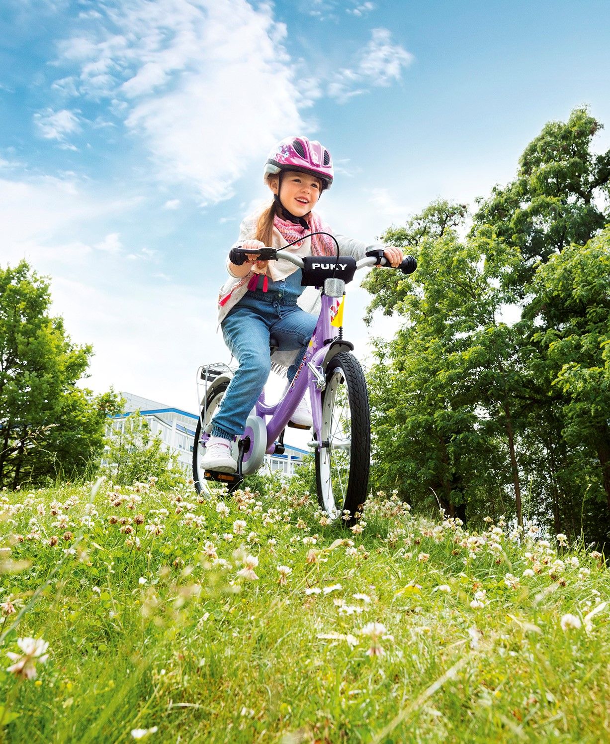 draisienne fille avec frein manuel