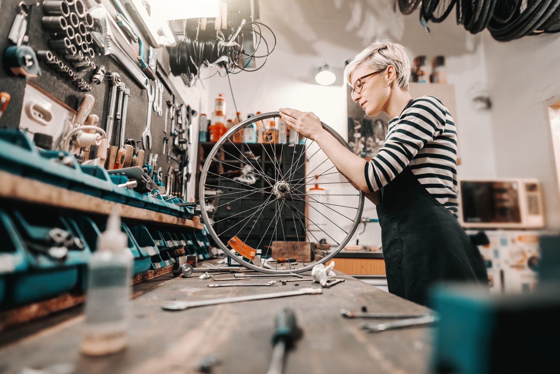 Le marché de la réparation de vélo a augmenté de 4,3% entre 2023 et 2024.