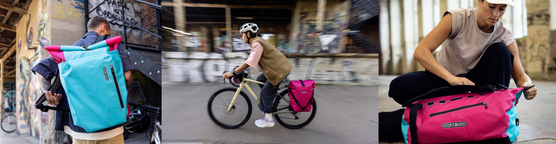 Sacoches vélotaf et Bikepacking ortlieb