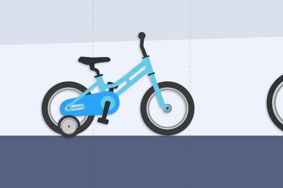 Comprar una bicicleta según la altura y la edad del niño