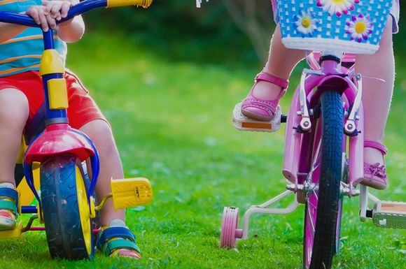 Tricycle enfant et velo petites roues