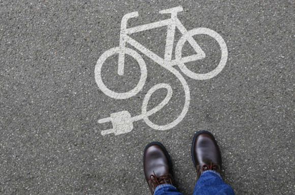 Marquage au sol de recharges pour VAE