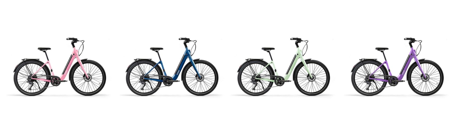 La marque de vélo Ellipse dispose d'une quinzaine de coloris différents pour ses vélos électriques.