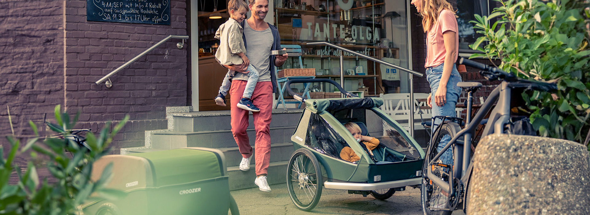 Come scegliere un rimorchio per trasportare un bambino?