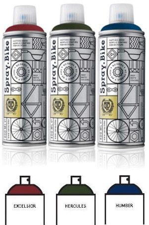 spray bike collection vintage