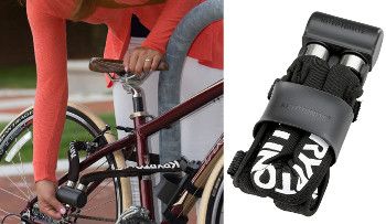 Mise en situation de l'antivol Keeper 810 Flod Kryptonite