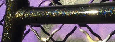 velo avec vernis paillette keirin flake spray bike