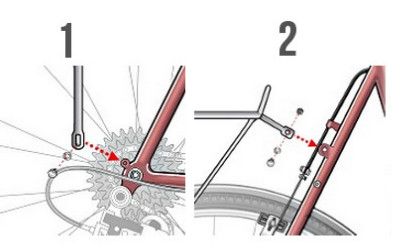 Installer un porte-bagage arrière
