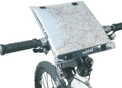 equiper guidon velo d'un porte carte cyclotourisme