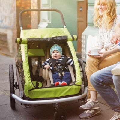 Remorque enfant urbaine pour vélo Croozer