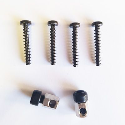 Vis et boulons pour l'installation des fixations Klickfix sur le guidon du vélo