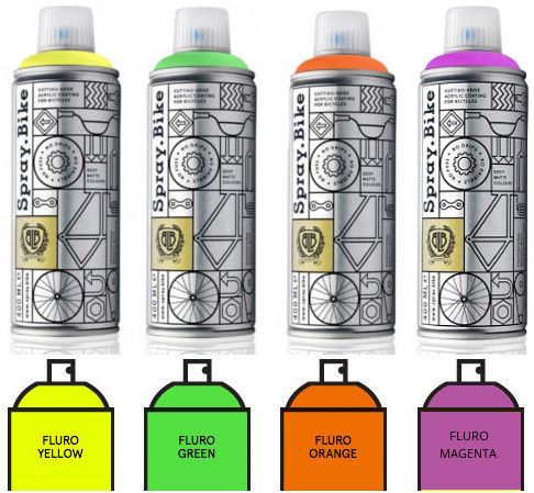 Spray Bike fluorescent collection