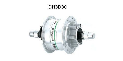 Dynamo shimano frein disque