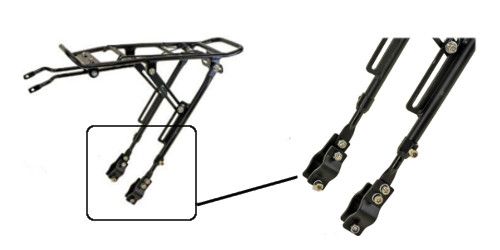 Installer un porte-bagage arrière sur un cadre sans oeillets en le fixant aux haubans