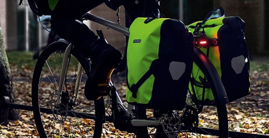 Sacoches porte bagage Ortlieb jaune