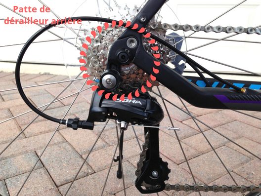 Piece best sale derailleur velo