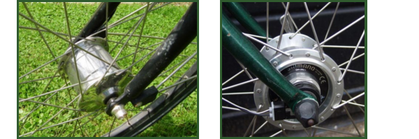 dynamo dans moyeu de vélo