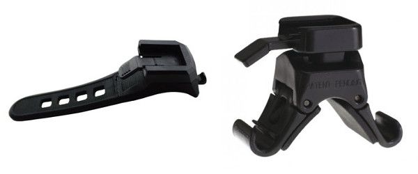 Fixation pour feux de vélo Moon