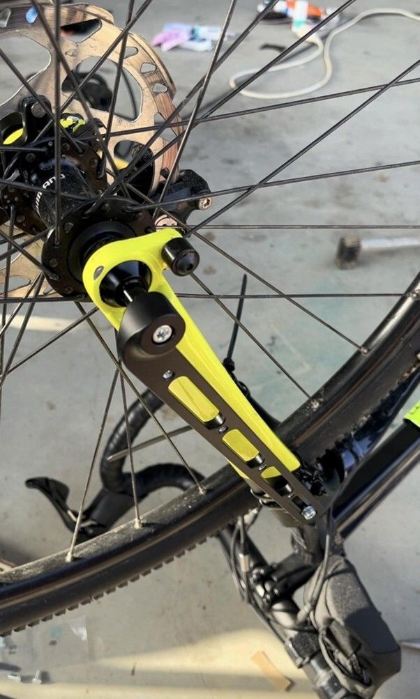 Installation de l'Axle Pack finalisée