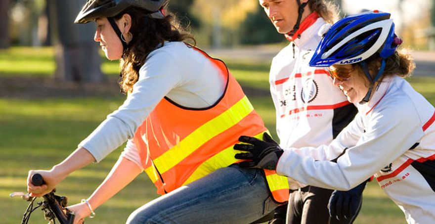 Apprendre le vélo à l'âge adulte