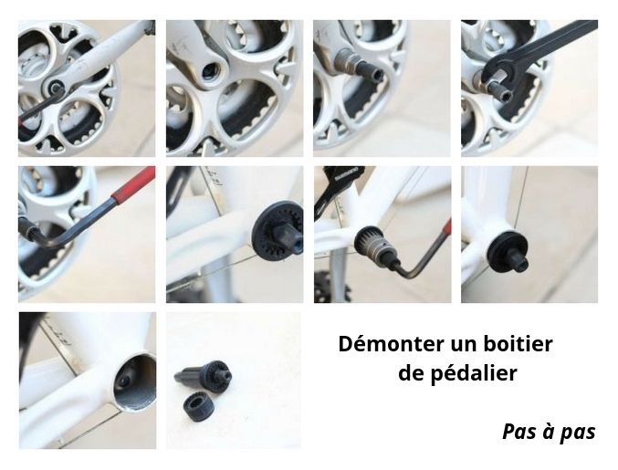 BB193 Boitier pédalier vélo sans filetage