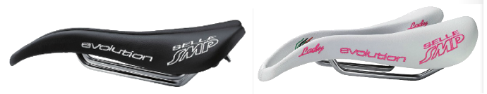 Selle SMP Evolution pour vélos rembourrage minimum