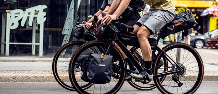 Sacoches Ortlieb Bikepacking en situation