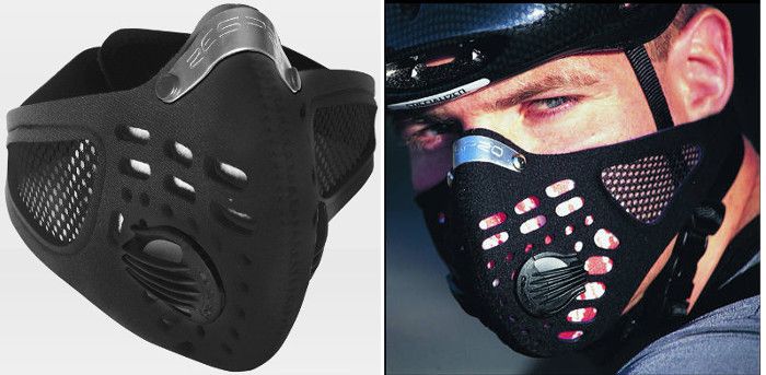 masque anti-pollution vélo sports Respro