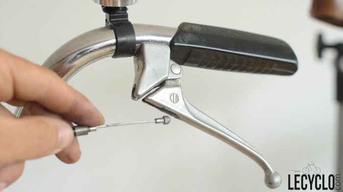 installation cable frein velo neuf