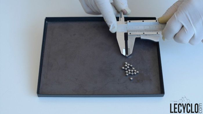 diametre billes roulement moyeu velo