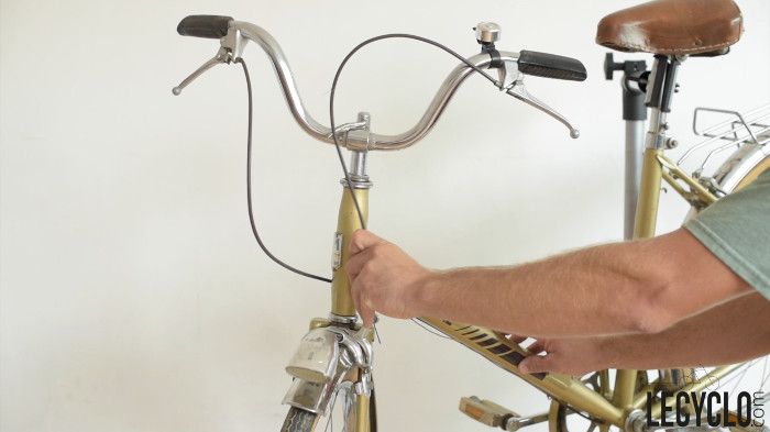 cable de frein sur velo