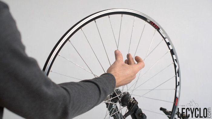 Flasque protège rayon pour roue arrière