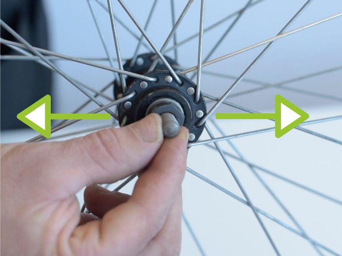 regler un moyeu velo avec roulement à billes