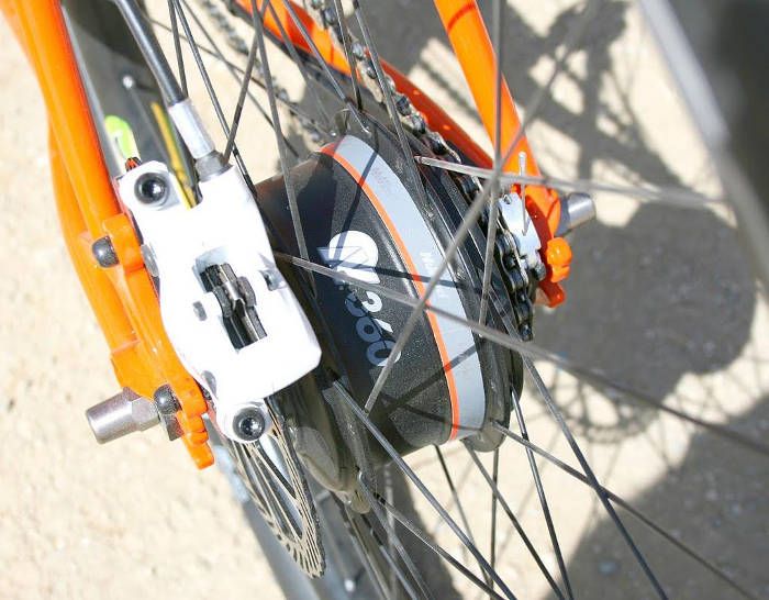 Moyeu Nuvinci avec variateur de vitesses