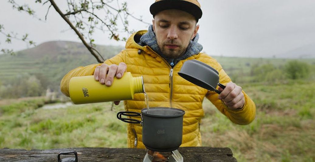 Réchaud pour bivouac
