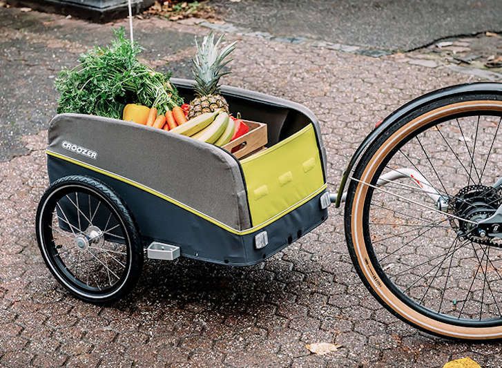 Faire ses courses à vélo
