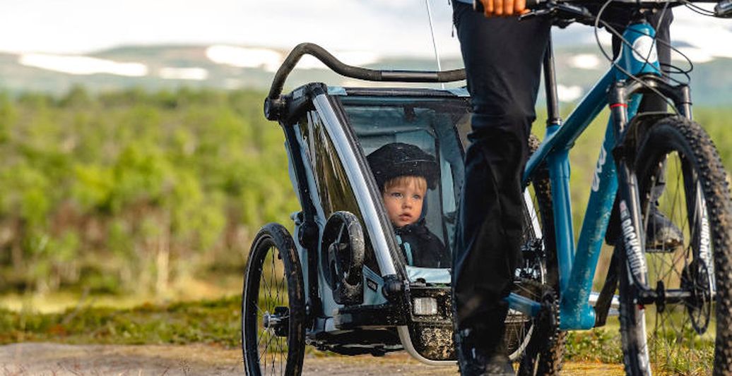 Remoque vélo enfants