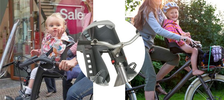 Avis sur les porte-bébé vélo avant ⋆ Club Mamans