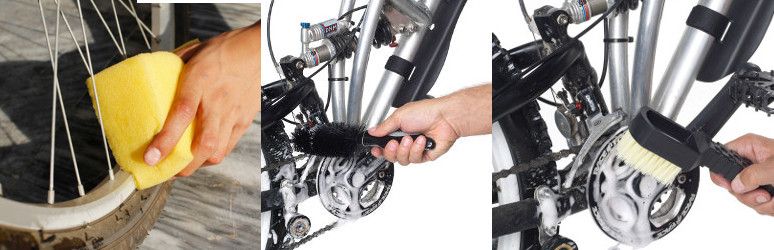 Nettoyage de la transmission du vélo