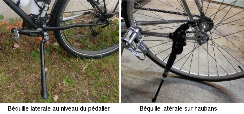 Béquille vélo enfant 16, 20 et 24 pouces Btwin