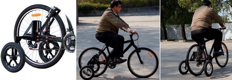 Petites roues stabilisatrices v lo enfant et adulte choix et montage