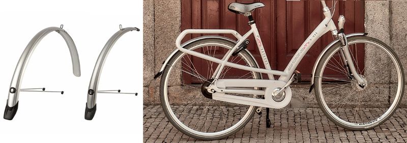 Garde boue velo Towny Polisport