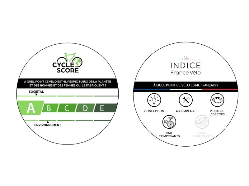 Pour vous tourner vers le vélo le plus vertueux possible d'un point de vue sociétal et environnemental, vous pouvez vous fier à ces deux labels.