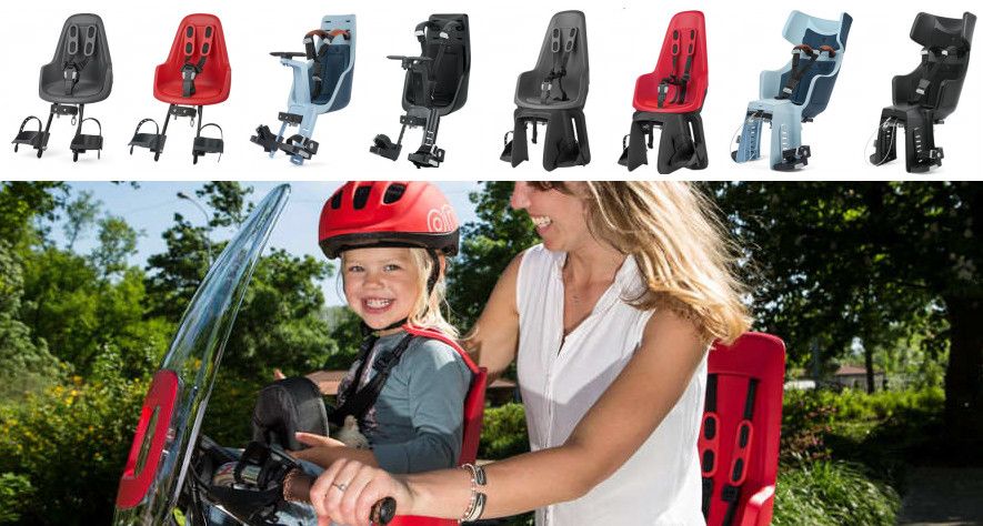 Sièges bébé vélo marque Bobike