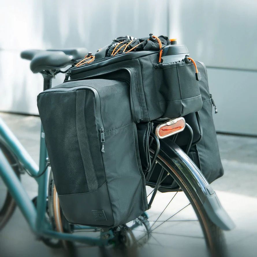 La sacoche triple, pour transporter toutes vos affaires facilement