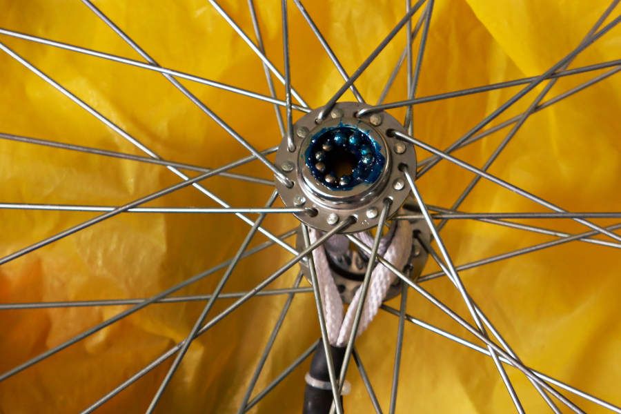 Remontage et graissage du moyeu vélo