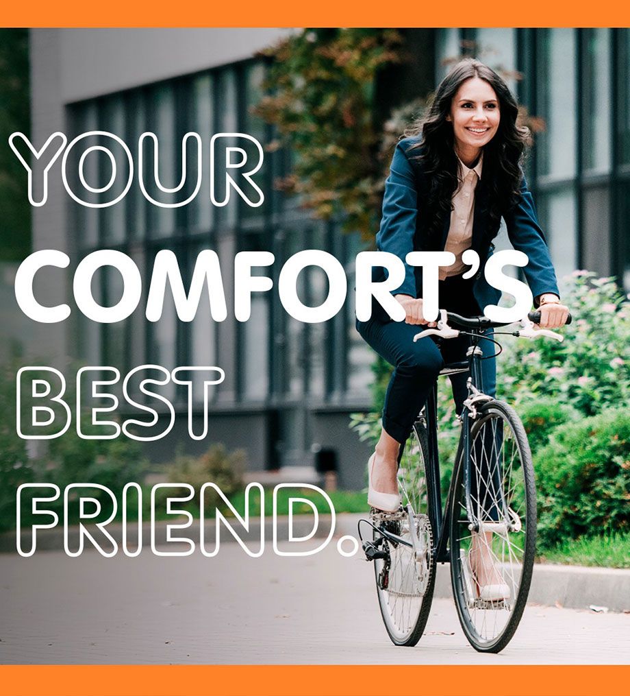 Der Sattel ist wichtig