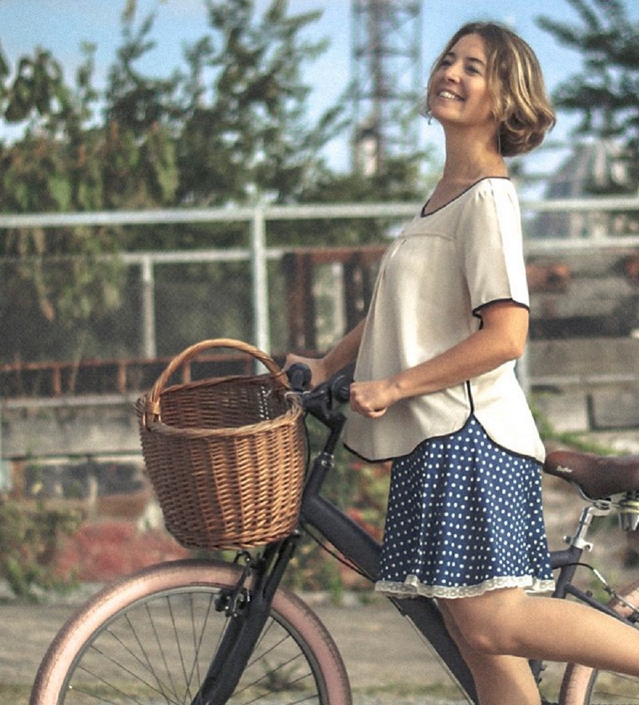 pince jupe poupoupidou pour vélo